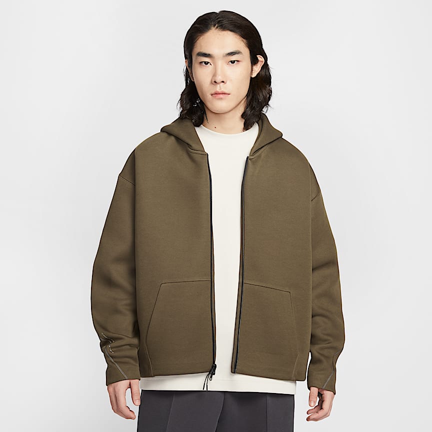 NIKE公式】ナイキ テック メンズ Dri-FIT ウーブン フルジップ カラー